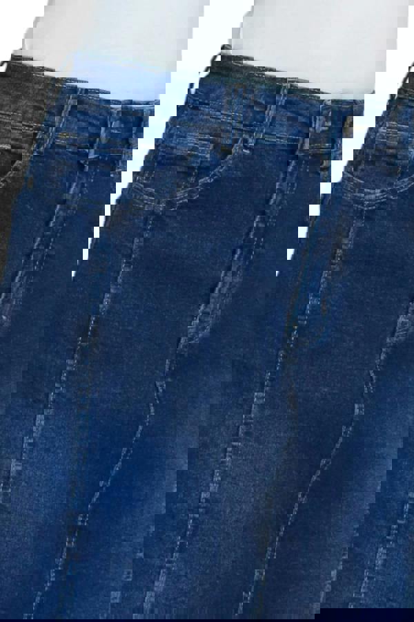 Paulo Due Women's Panelled Denim A Line Skirt