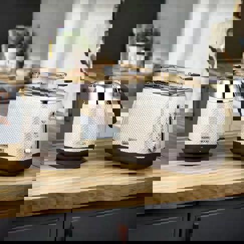 Kenwood Mesmerine 2 Slot Toaster 980W White EU Plug