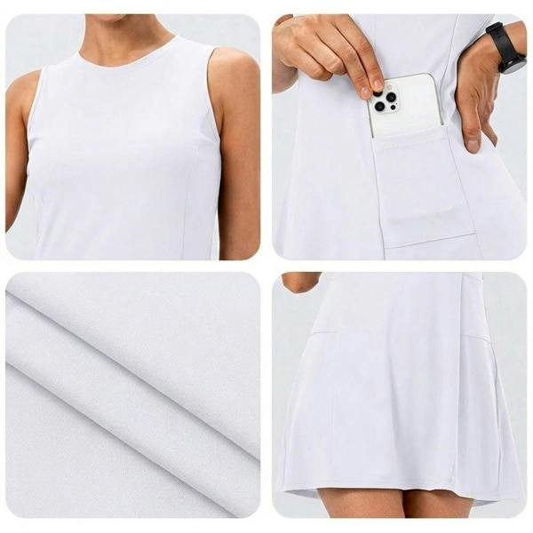 Anniou Two-Piece Tennis Dress Set