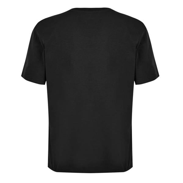 Replay Mens Genie Graphic Print Cotton Regular T-Shirt - Black - 