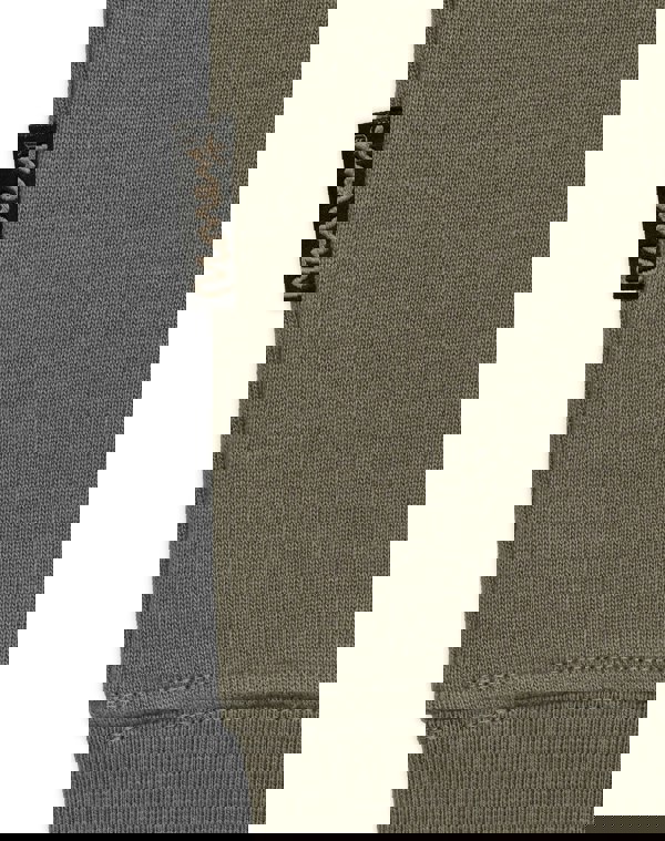Money Double Money Crew Sweat Steel Grey