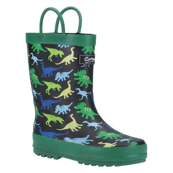 Cotswold Sprinkle Rubber Dinosaur Wellington Boots