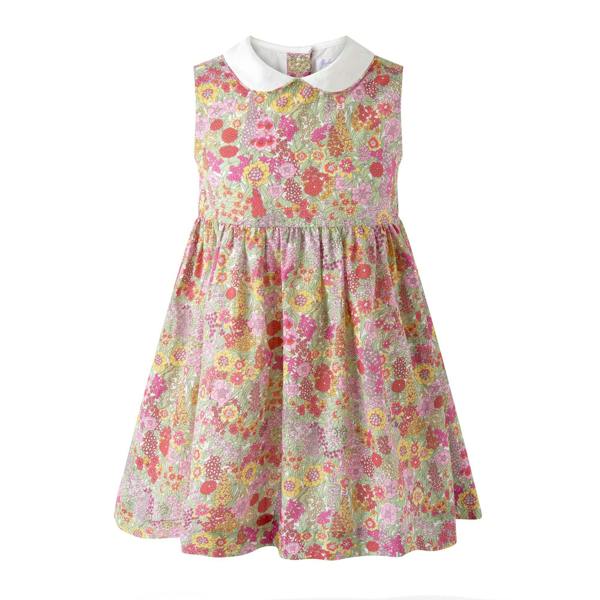 Rachel Riley Sweet Bloom Peter Pan Collar Dress