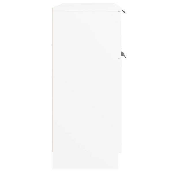 Berkfield Sideboard White 60x30x70 cm Engineered Wood