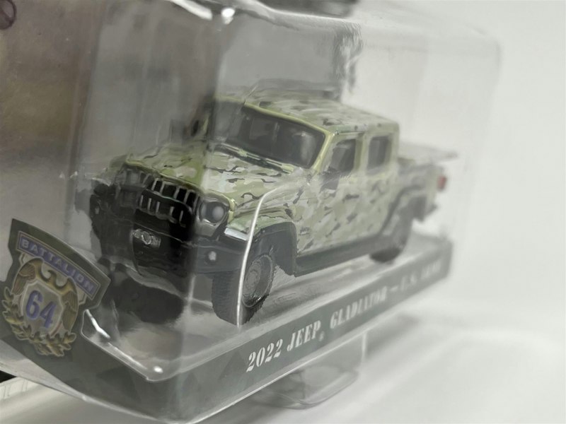 Greenlight 2022 Jeep Gladiator US Army 1:64 Scale 61030F