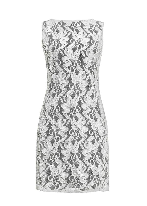 Rumour London Chelsea sleeveless lace overlay dress
