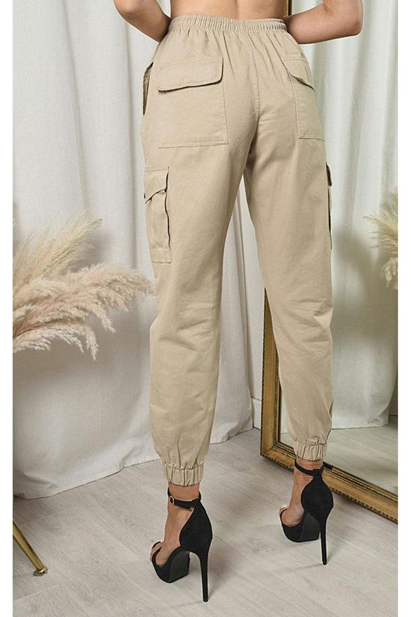 ikrush Xanthe Pocket Cargo Trousers - Polyester - Regular