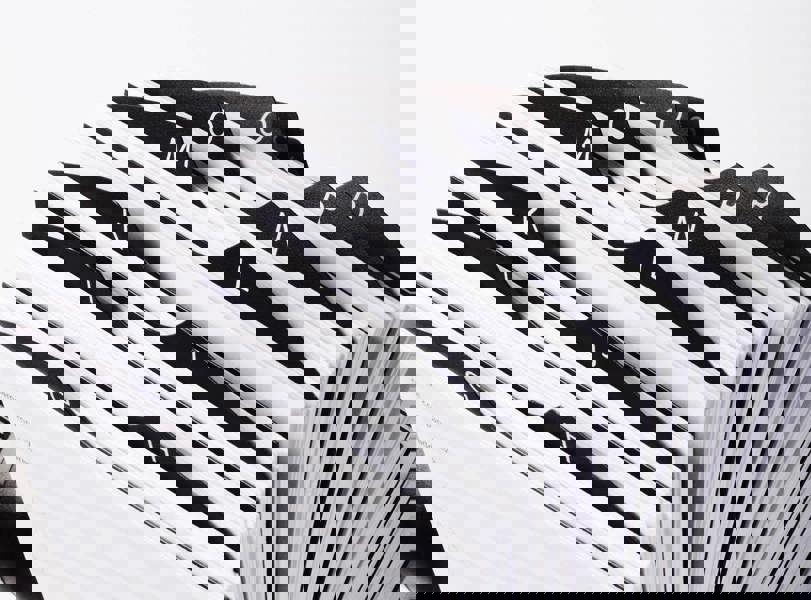 Durable TELINDEX Rotary Address Card Holder | 500 Cards & A-Z Index | Silver