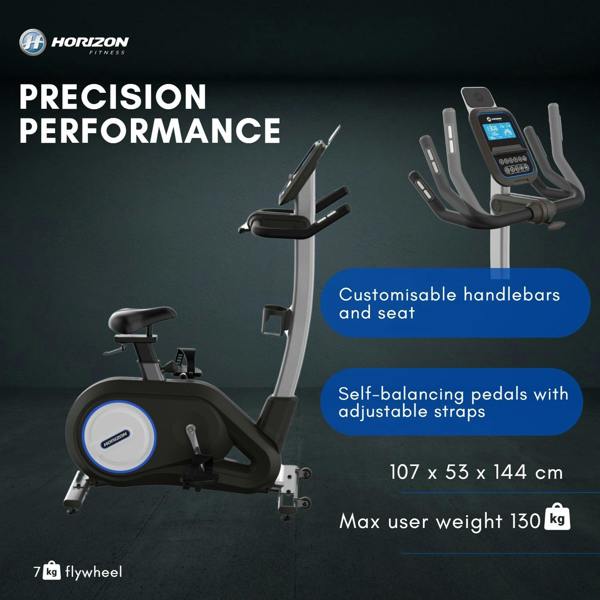 Horizon Paros 3.0 Upright Bike - uk.johnsonfitness.com