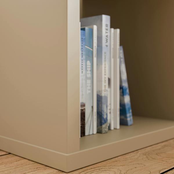 Furniture To Go Mauro Singular Storage Unit in Taupe
