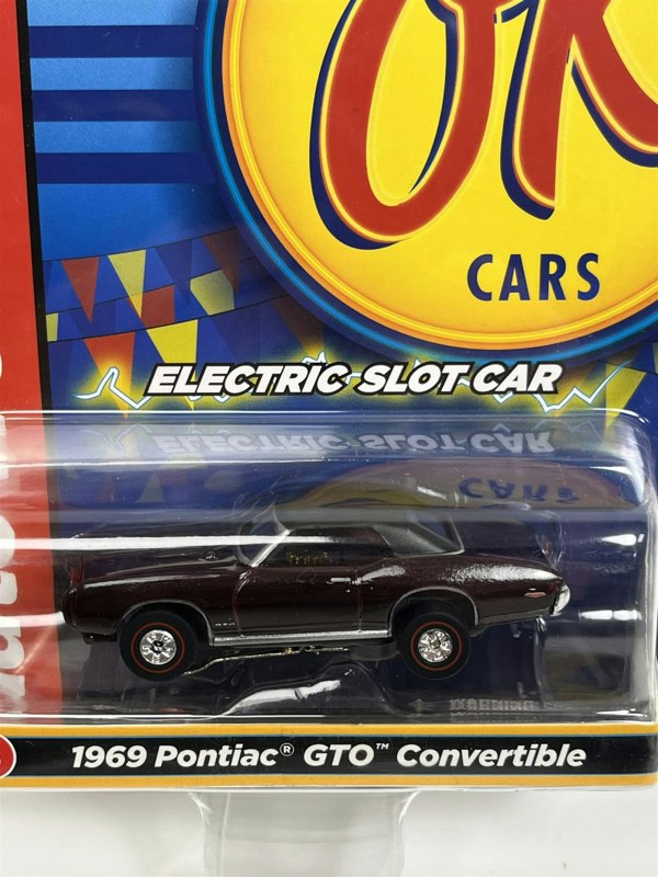 Auto World Slot Cars 1969 Pontiac GTO Convertible Thunderjet Ultra G HO Slot Car SC377-3