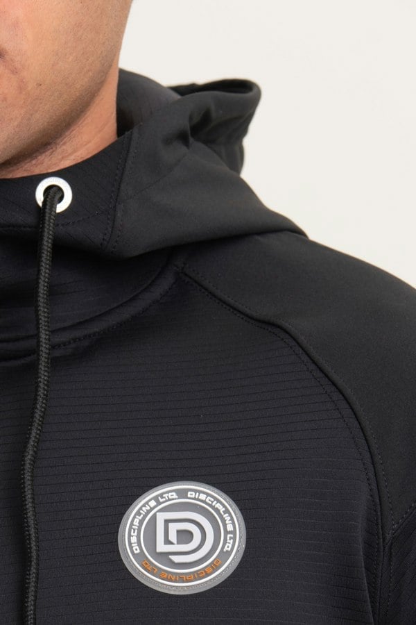 Discipline 365 Black Zip-Thru Hoodie