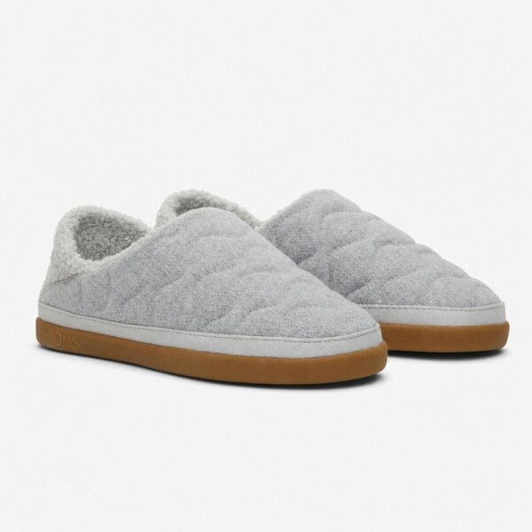 Toms EZRA Full Slippers   in  Grey