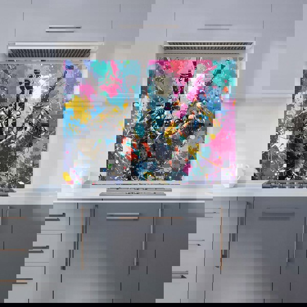 Warren Reed - Designer Scottish Bagpipes Splashart Kitchen Splashback