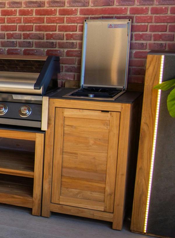 Ocean Designs Barletta Teak Outdoor Kitchen Set 1