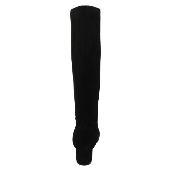 Spot On Ladies Spot On Extra Wide Fitting Knee High Boots F51131