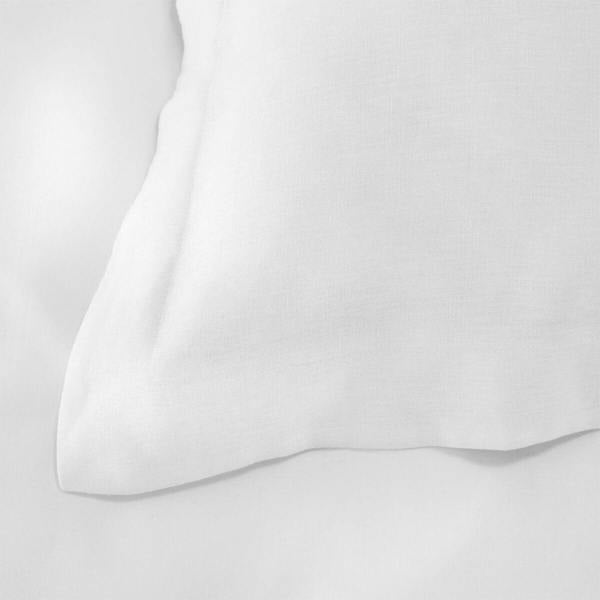 White French Linen Pillowcases styled in a bedroom 1 | Soak and Sleep