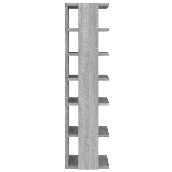 Berkfield Shoe Rack Grey Sonoma 27.5x27x102 cm Engineered Wood