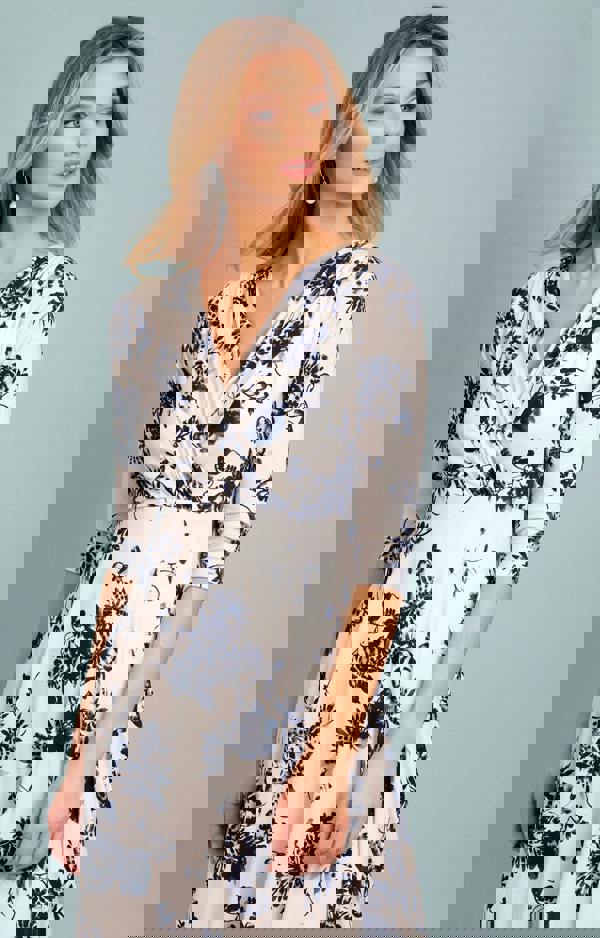 Alie Street London Annie Dress - Oyster Blue