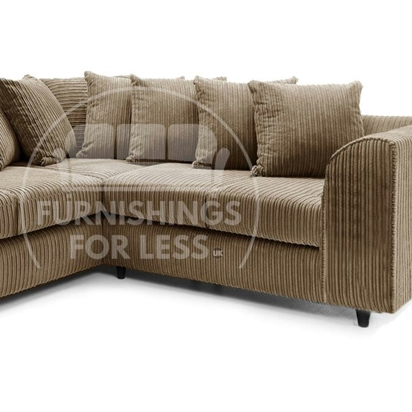 Ferguson Full Jumbo Cord Corner Sofa - 2