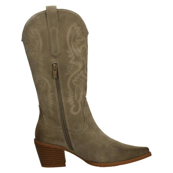 Spot On Ladies Spot On Cuban Heel Cowboy Boots  F51249