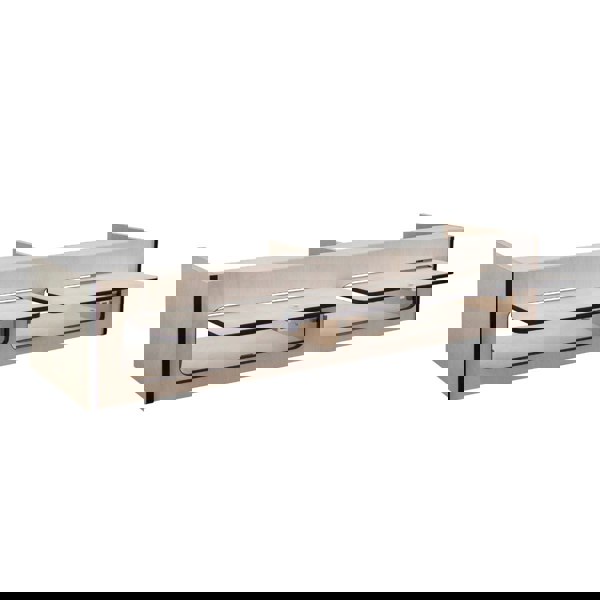 Monstershop Overhead Camper Cabinet With Black Trim – 120cm x 25cm x 25cm