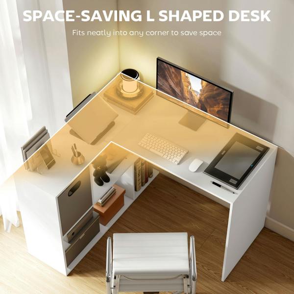 L-shape Computer Desk