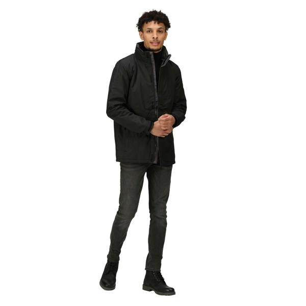 Regatta Mens Beauford Waterproof Windproof Jacket (Thermoguard Insulation) - Black - 