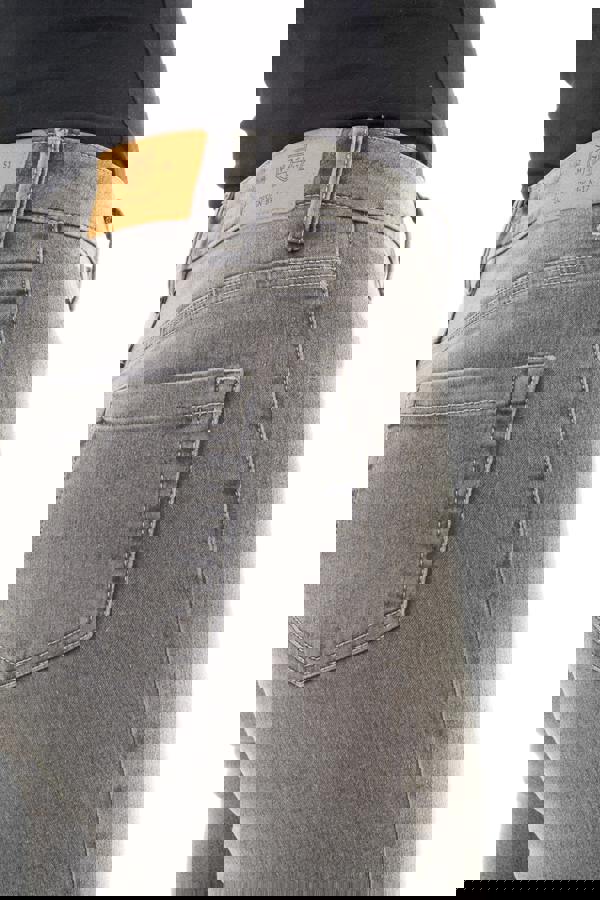 Smart Living Women's Stylish Skinny Fit High Waist Denim Jeans - Acid Black