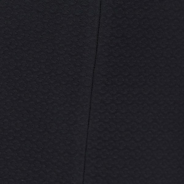 Alaia black skorts in a luxurious textured black fabric