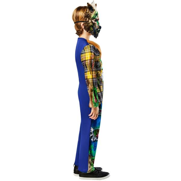 Bristol Novelty Toxic Werewolf Costume - Multicoloured - 