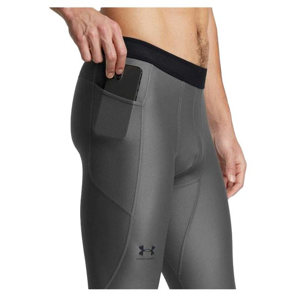 Under Armour Mens Compression Base Layer Leggings - Grey - 