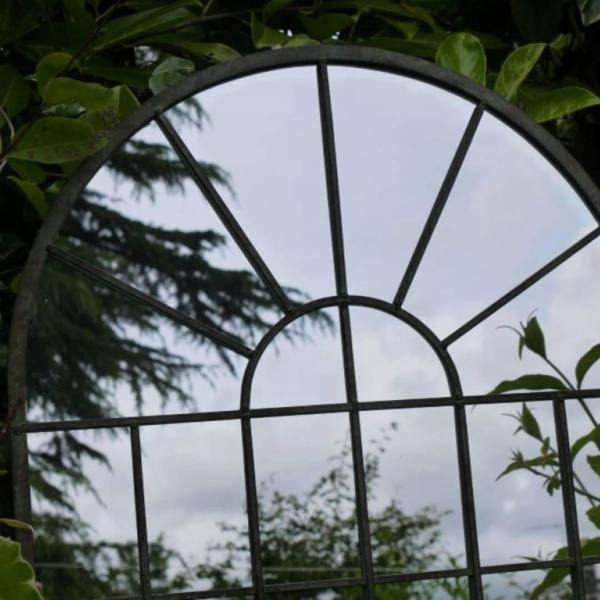 DCI Large Arch Vintage/Retro Wall Garden Mirror 77 cm Tall