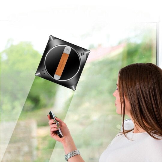 Liectroux Automatic window cleaning robot with app control, water tank and 3 cleaning modes