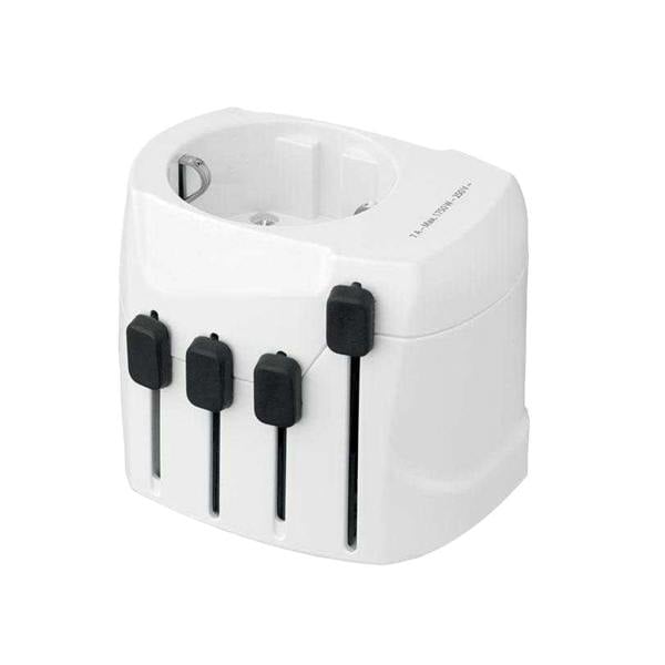 MidOcean Universal Travel Adapter - White - 