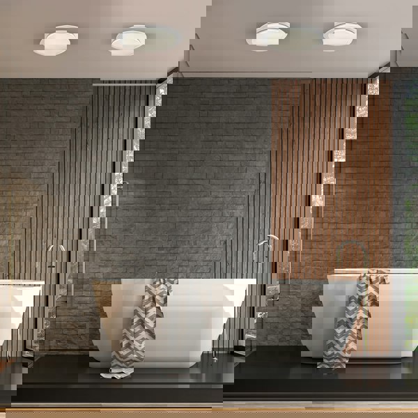 Milagro Ontario LED Ceiling Lamp 24W(120W) 40cm Diameter Full Remote Control "Star Effect"