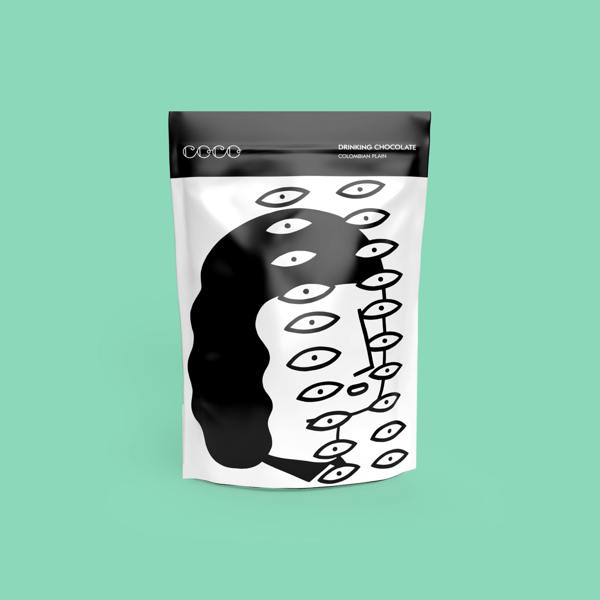 Coco Colombian Plain Drinking Chocolate 200g