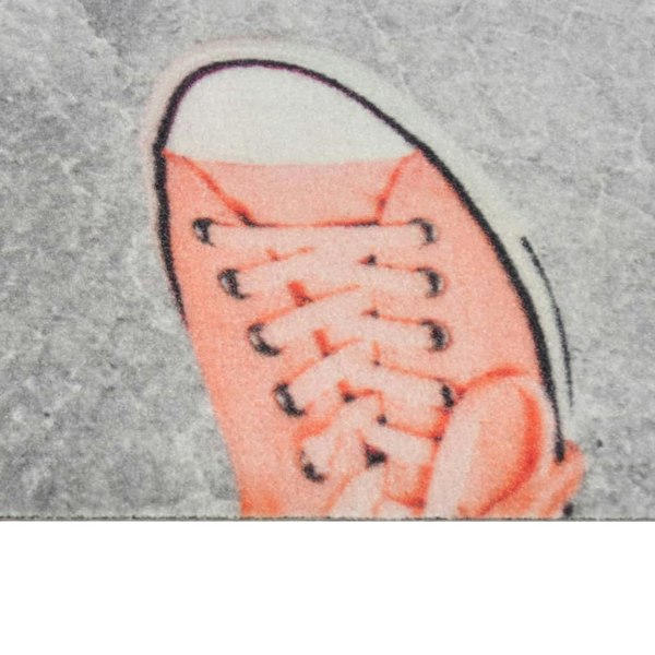 Berkfield Kitchen Rug Washable Shoezone 45x150 cm Velvet