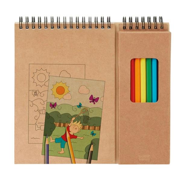MidOcean Colopad Colouring Set - Beige - 