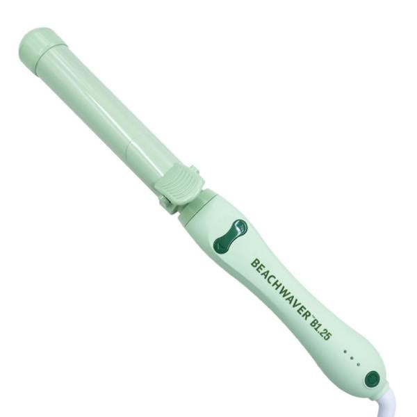 Beachwaver B Series Pretty Pastels Collection - B1.25 Sage - UK Plug by Beachwaver for Women - 1.25 Inch Curling Iron