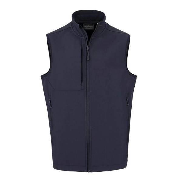 Craghoppers Mens Expert Basecamp Softshell Gilet - Dark Navy - 