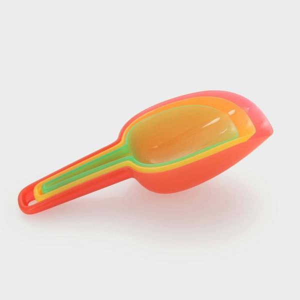 tickit Translucent Colour Nesting Scoops