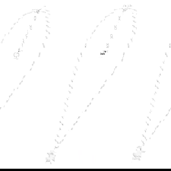 Clumber Spaniel Silhouette Silver Necklace - Personalised - MYLEE London