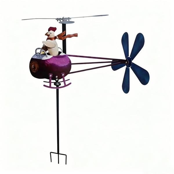 Leaper Rotatable Windmill Stake for Garden Decoration