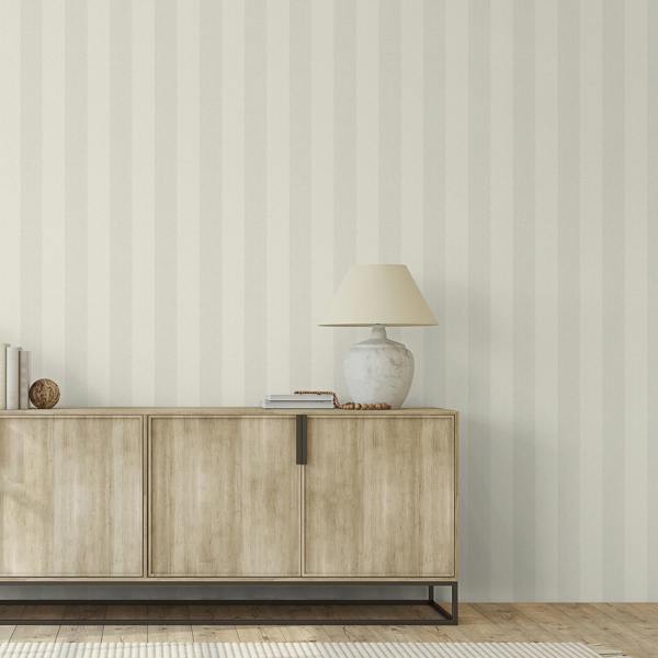 Grandeco Herringbone Chevron Stripe Textured Wallpaper, Neutral Beige