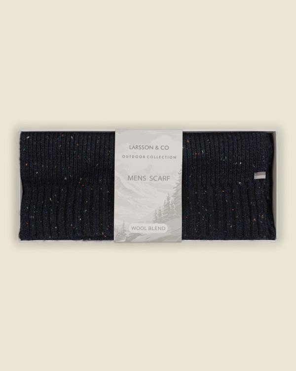 Larsson & Co Pemar - Nep Wool Blend Boxed Scarf