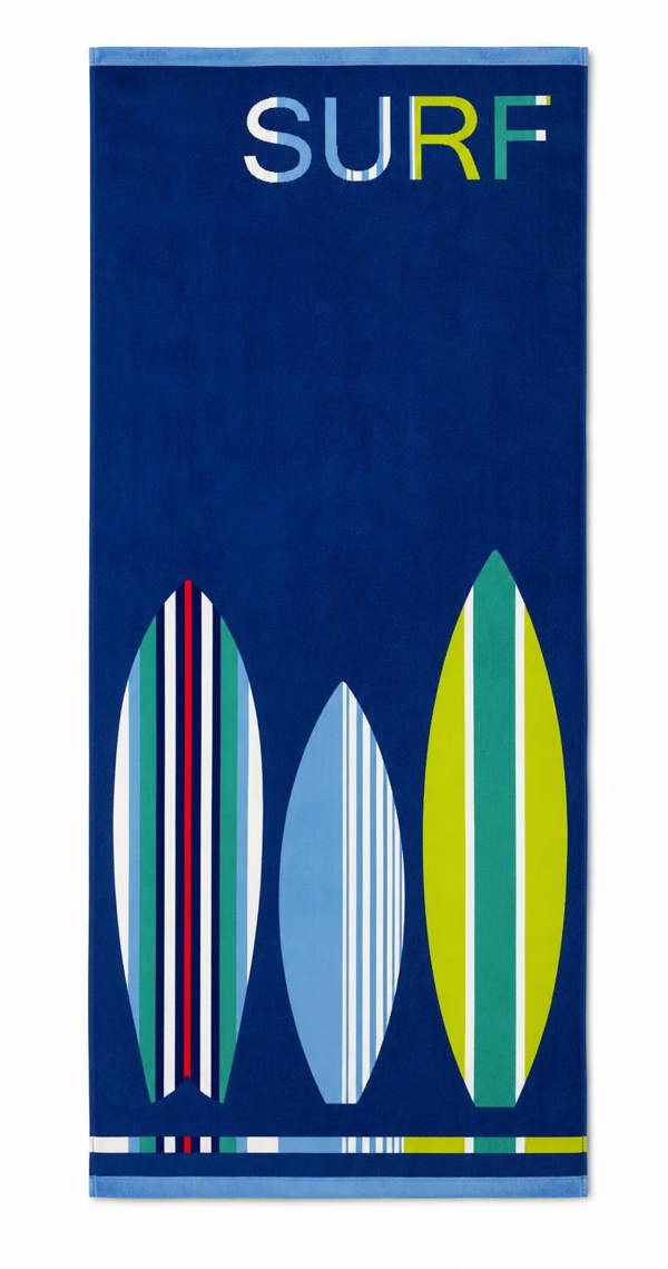 Bellissimo Home Eco Friendly Recycled Yarn Beach Towel | 4 Designs Available | 70 x 150cm
