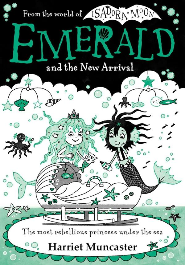 World of Isadora Moon Emerald Series 6 Books Collection Set – (Magic Shell, Lost Treasure, New Arrival, Sea Dragon, Sea Sprites, Runway Royal)
