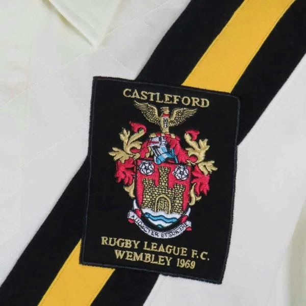 Vintage Castleford 1969 Rugby League Shirt Badge