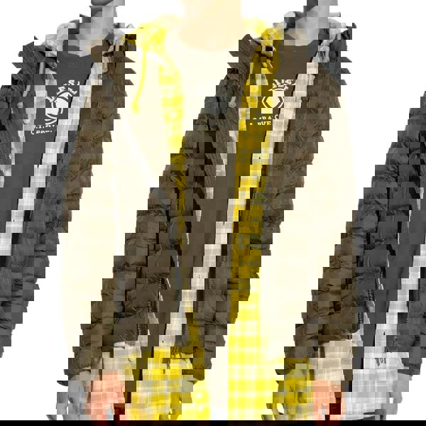 Diesel Mens Plain Hooded Jacket - Khaki Green - 